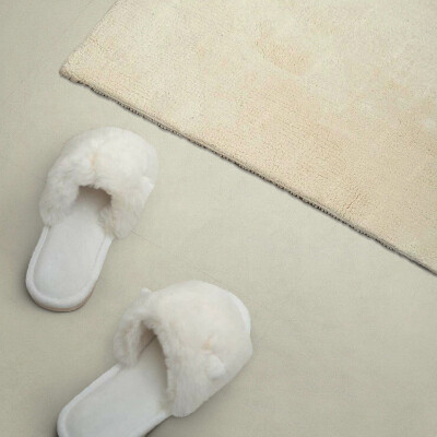 Wandbekleding vinyl Lichtbeige accenten