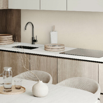 Vinyl wandbekleding Beige compositie