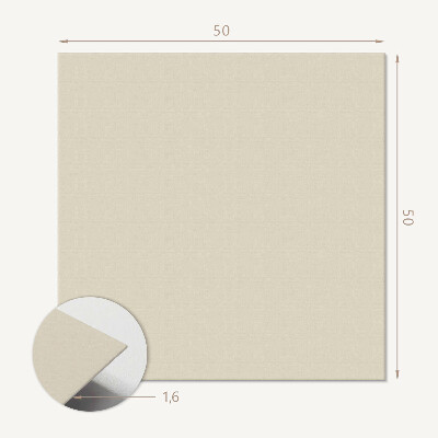 Vinyl wandbekleding Beige compositie