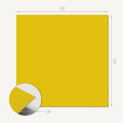 Pvc wandpaneel Warme tint geel