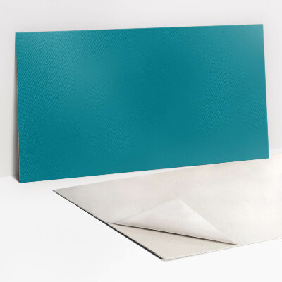 Zelfklevend wandpaneel Turquoise kleur