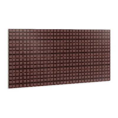 Zelfklevend wandpaneel Een reep chocolade