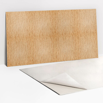 Zelfklevend muurpaneel Houten plank