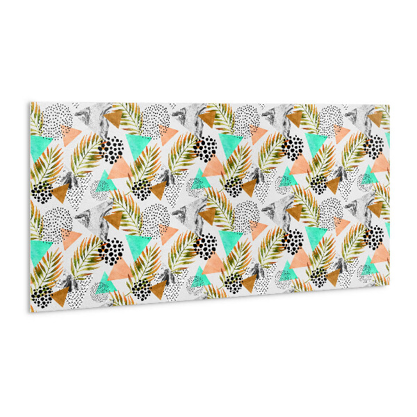 Zelfklevend muurpaneel Samenstelling van het blad