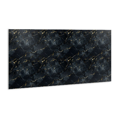 Zelfklevend wandpaneel Marmer met goud