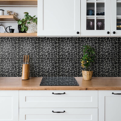 Zelfklevende wandbekleding Moderne 3D-structuur