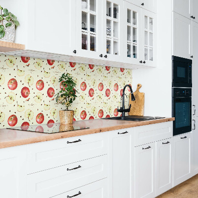 Zelfklevend wandpaneel Rode appels