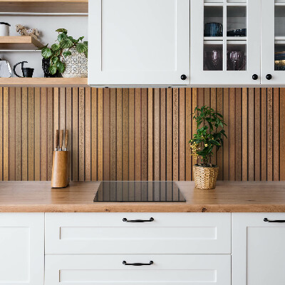 Zelfklevende wandbekleding Houten latten