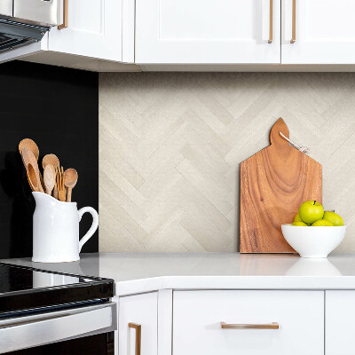 Zelfklevende wandbekleding Delicate lichte parket