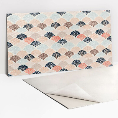 Zelfklevend muurpaneel Pastel boho-patroon