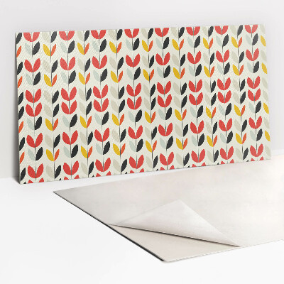 Zelfklevende wandbekleding Boho plantenbladeren