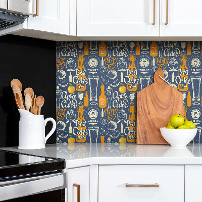 Zelfklevend wandpaneel Appelcider