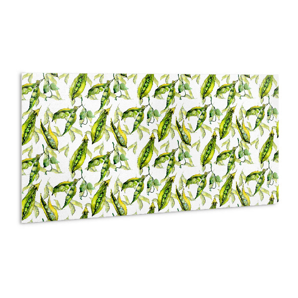 Zelfklevend muurpaneel Groene erwten