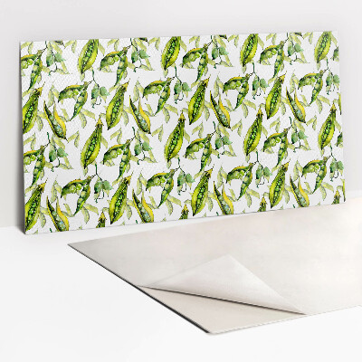 Zelfklevend muurpaneel Groene erwten