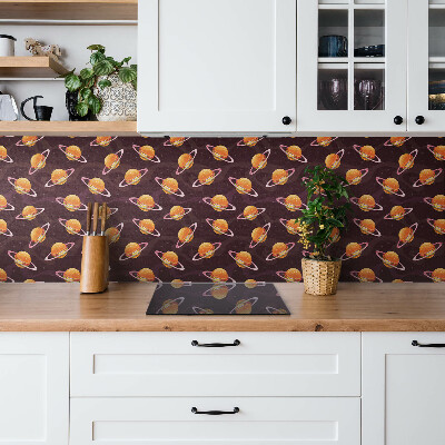 Zelfklevend wandpaneel Hamburger Planeten