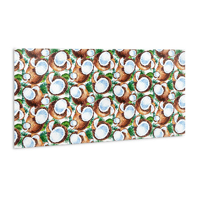 Zelfklevend wandpaneel Kokosnoot