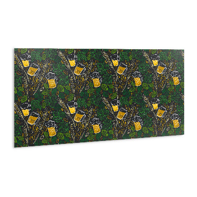 Zelfklevend wandpaneel Tekening van hopbellen