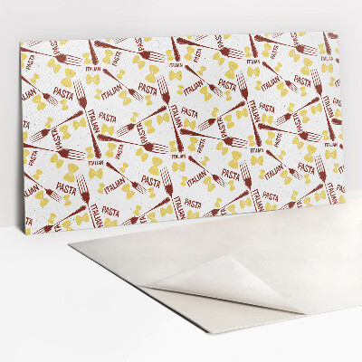 Zelfklevend wandpaneel Italiaanse pasta