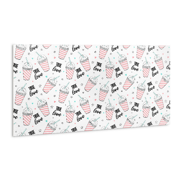 Zelfklevend muurpaneel Cartooncocktail