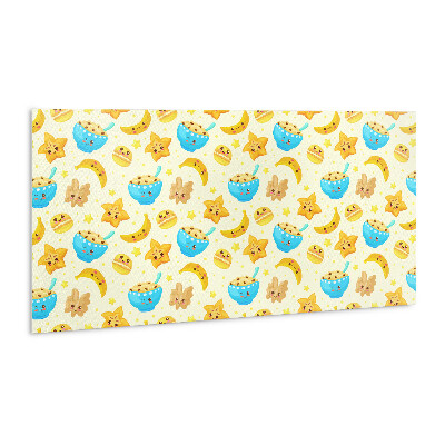 Zelfklevend muurpaneel Cartoon snoepjes