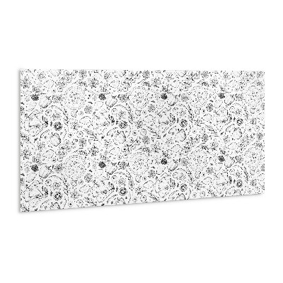 Zelfklevende wandbekleding Specerijen, groenten en fruit