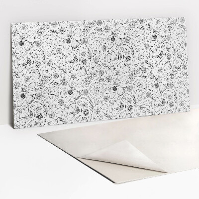 Zelfklevende wandbekleding Specerijen, groenten en fruit