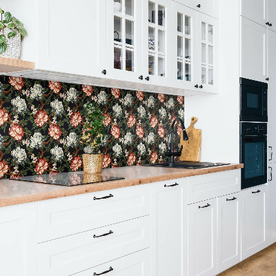 Zelfklevende wandbekleding Kleurrijke bloemen