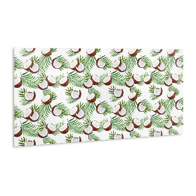 Zelfklevend muurpaneel Kokosnoten en palm