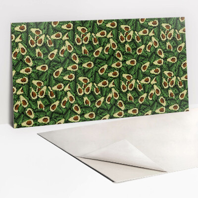Zelfklevende wandbekleding Groene avocado
