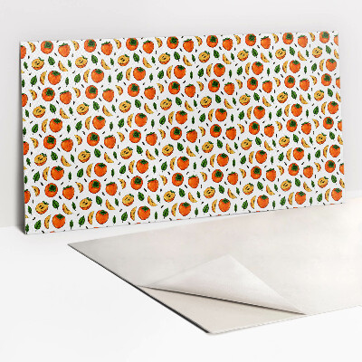 Zelfklevend wandpaneel Fruit en groenten