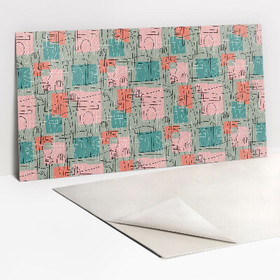 Zelfklevende wandbekleding Abstract bestek