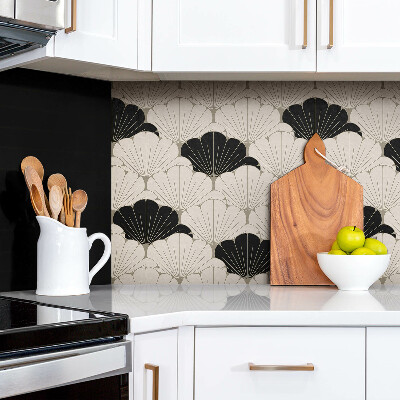 Zelfklevend muurpaneel Bladillustratie