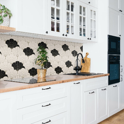 Zelfklevend muurpaneel Bladillustratie