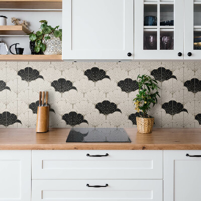 Zelfklevend muurpaneel Bladillustratie