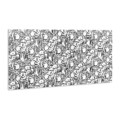 Zelfklevende wandbekleding Oud motief