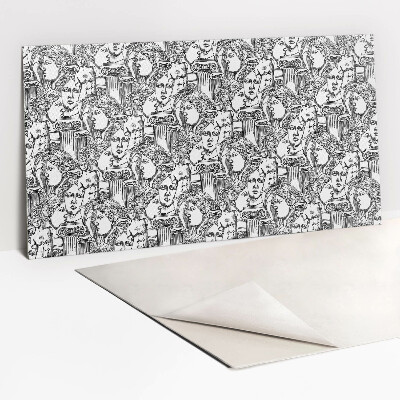 Zelfklevende wandbekleding Oud motief