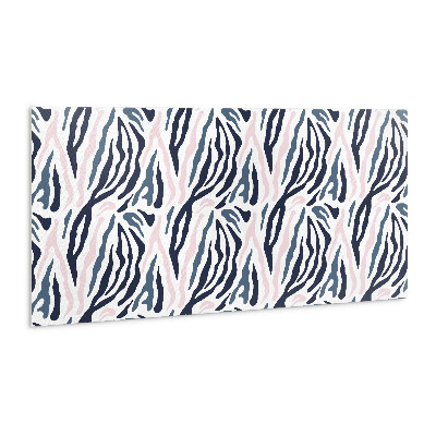 Zelfklevende wandbekleding Kleurrijke zebra