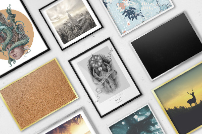 Witte fotolijst voor aan de wand 40x60 cm