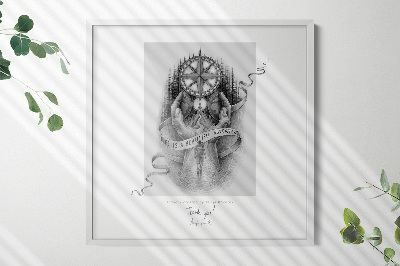 Wit elegante schilderijlijst 50x50 cm