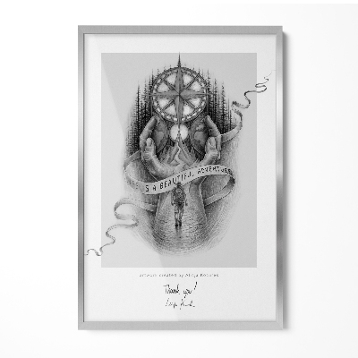 Fotolijst zilver modern 20x30 cm