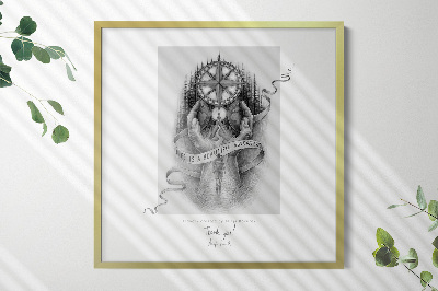 Fotolijst goud modern design 50x50