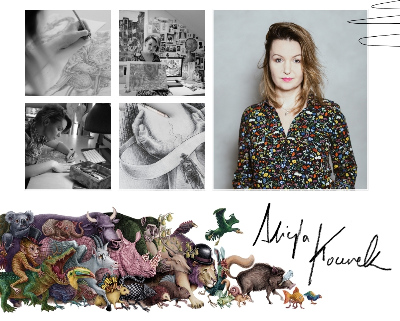 Fotolijst goud modern design 60x80