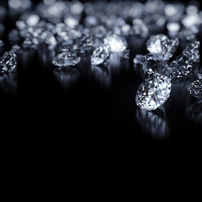 Rolgordijn verduisterend Diamanten