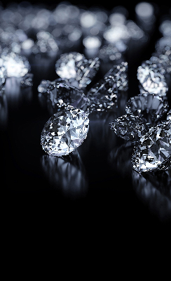 Rolgordijn verduisterend Diamanten