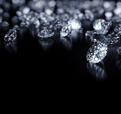 Rolgordijn verduisterend Diamanten