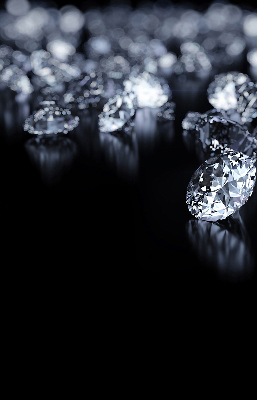 Rolgordijn verduisterend Diamanten