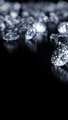 Rolgordijn verduisterend Diamanten