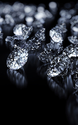 Rolgordijn verduisterend Diamanten