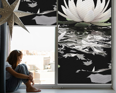 Rolgordijn verduisterend Waterlelies