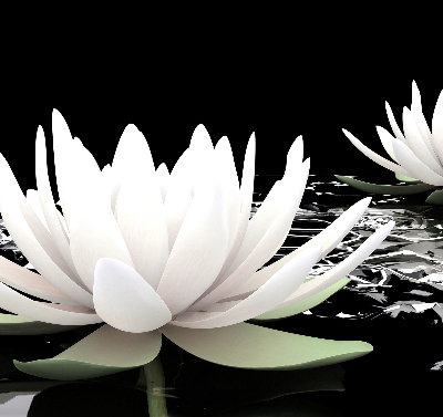 Rolgordijn verduisterend Waterlelies